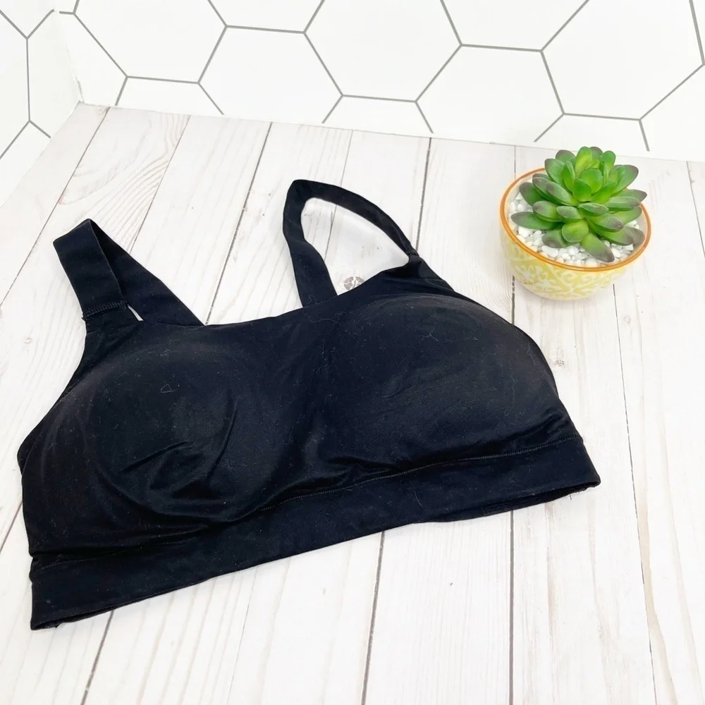 SPANX Bra-llelujah! Black Comfy Lightly Lined Tank Bralette Small Medium